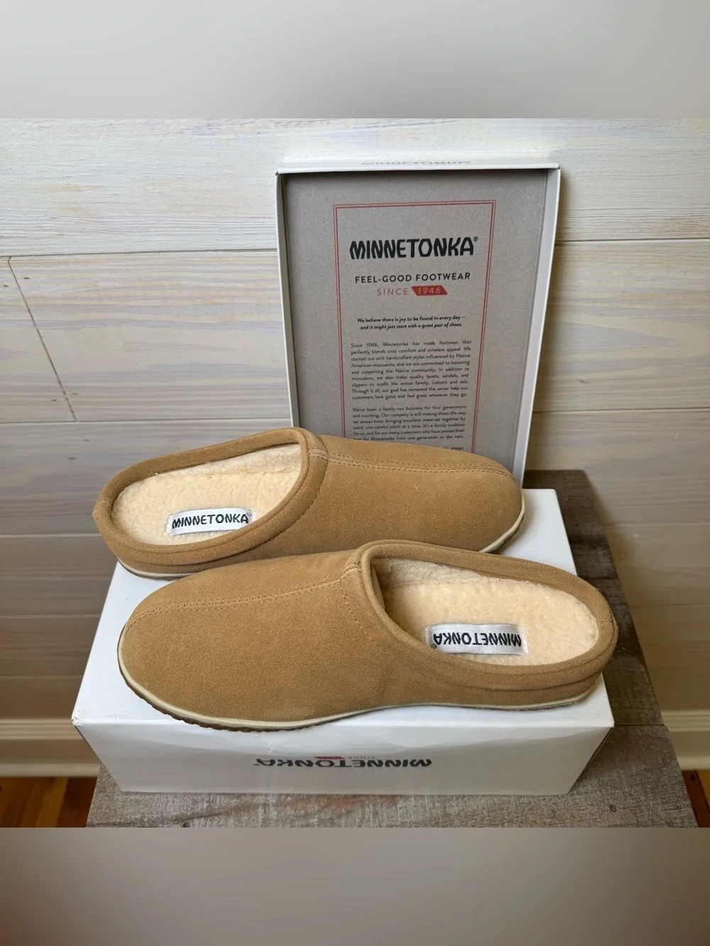 Minnetonka soft suede